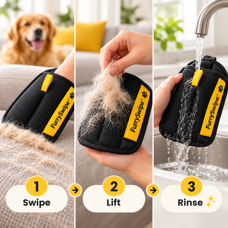 Swipe, Lift, Rinse