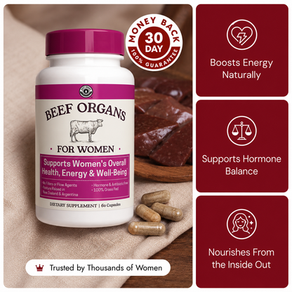 Beef Organ Supplement - 60 Capsules