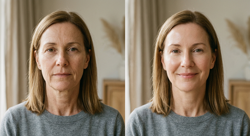 Linda M. before and after